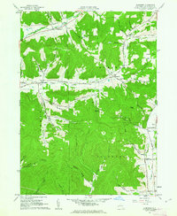 Humphrey 1961 topographic map thumbnail