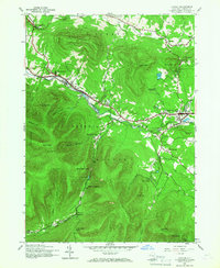 Hunter 1945 topographic map thumbnail