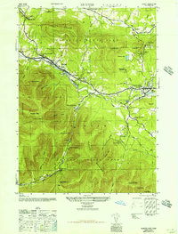 Hunter 1946 topographic map thumbnail