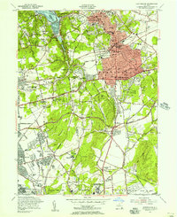 Huntington 1954 topographic map thumbnail