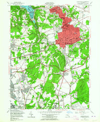Huntington 1954 topographic map thumbnail