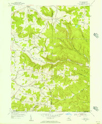 Ivory 1954 topographic map thumbnail