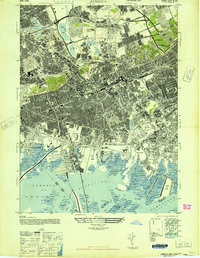 Jamaica 1947 topographic map thumbnail