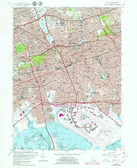 Jamaica 1979 topographic map thumbnail