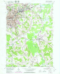 Jamestown 1954 topographic map thumbnail