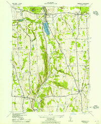 Jamesville 1943 topographic map thumbnail