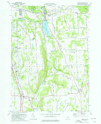 Jamesville 1973 topographic map thumbnail