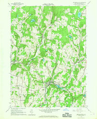 Jeffersonville 1965 topographic map thumbnail