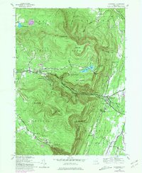 Kaaterskill 1946 topographic map thumbnail
