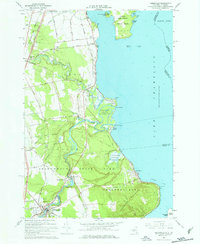 Keeseville 1966 topographic map preview