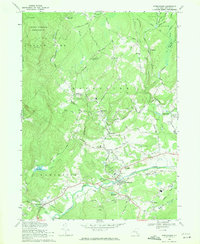 Kerhonkson 1969 topographic map thumbnail