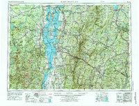 Lake Champlain topographic map thumbnail