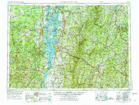 Lake Champlain 1962 topographic map thumbnail
