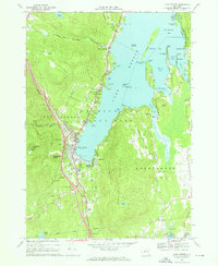 Lake George 1966 topographic map thumbnail