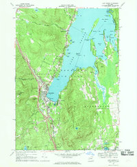 Lake George 1966 topographic map thumbnail