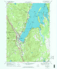 Lake George 1966 topographic map thumbnail