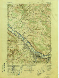 Ilion 1949 topographic map thumbnail