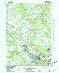 Ilion 1982 topographic map thumbnail