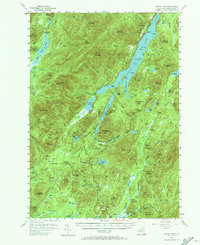 Indian Lake 1954 topographic map thumbnail
