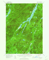 Indian Lake 1954 topographic map thumbnail