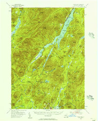 Indian Lake 1954 topographic map thumbnail