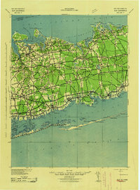 Islip topographic map thumbnail