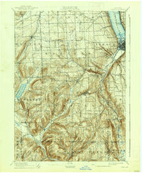 Ithaca topographic map thumbnail
