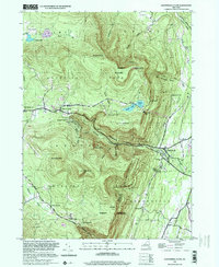 Kaaterskill Clove 1997 topographic map thumbnail
