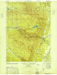 Kaaterskill 1946 topographic map thumbnail