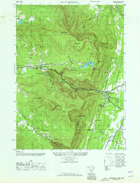 Kaaterskill 1946 topographic map thumbnail