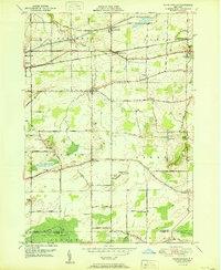 Knowlesville 1950 topographic map thumbnail