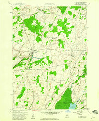 La Fargeville 1958 topographic map thumbnail