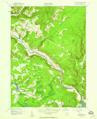 Lackawack 1942 topographic map thumbnail