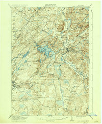 Lake Bonaparte 1916 topographic map preview