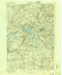 Lake Bonaparte 1916 topographic map preview