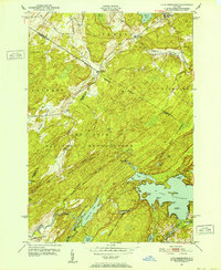Lake Bonaparte 1951 topographic map thumbnail