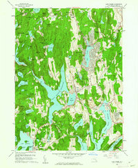 Lake Carmel 1960 topographic map thumbnail