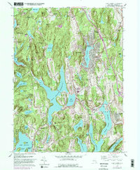 Lake Carmel 1960 topographic map thumbnail