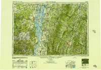 Lake Champlain 1950 topographic map thumbnail