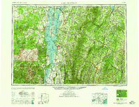 Lake Champlain 1958 topographic map thumbnail