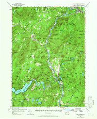 Lake Luzerne 1955 topographic map preview