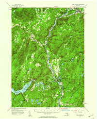 Lake Luzerne 1955 topographic map preview