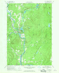 Lake Luzerne 1968 topographic map thumbnail