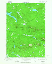 Lake Ozonia 1964 topographic map thumbnail