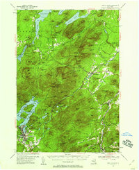 Lake Placid 1953 topographic map thumbnail