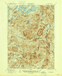 Lake Pleasant 1907 topographic map thumbnail