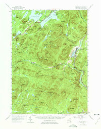 Lake Pleasant 1954 topographic map thumbnail