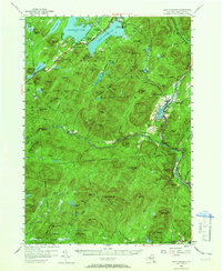 Lake Pleasant 1954 topographic map thumbnail