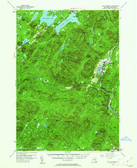 Lake Pleasant 1954 topographic map thumbnail