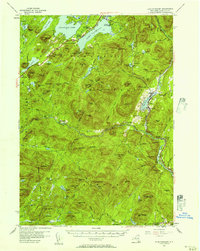 Lake Pleasant 1954 topographic map thumbnail
